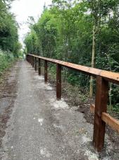 New Fencing A120 Standon Hill